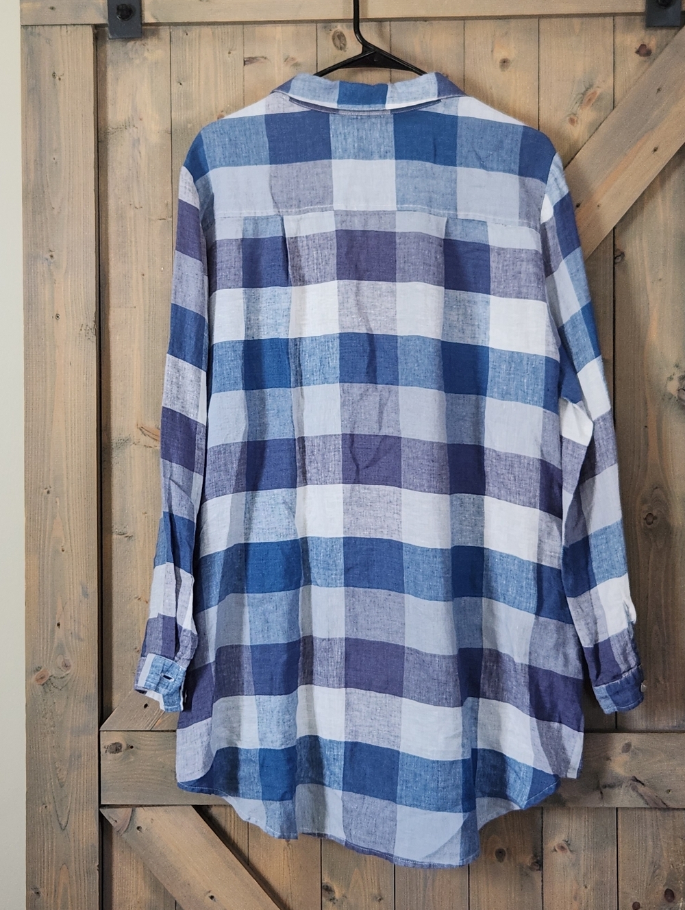 Matchpoint Linen Tunic Button Front Large - Picture 5 of 8